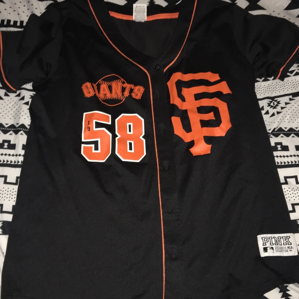 VS Pink SF Giants Jersey Has only been worn ONCE